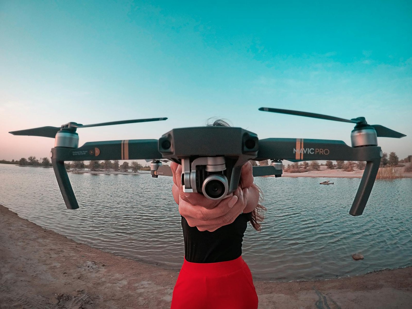 black dji mavic pro drone