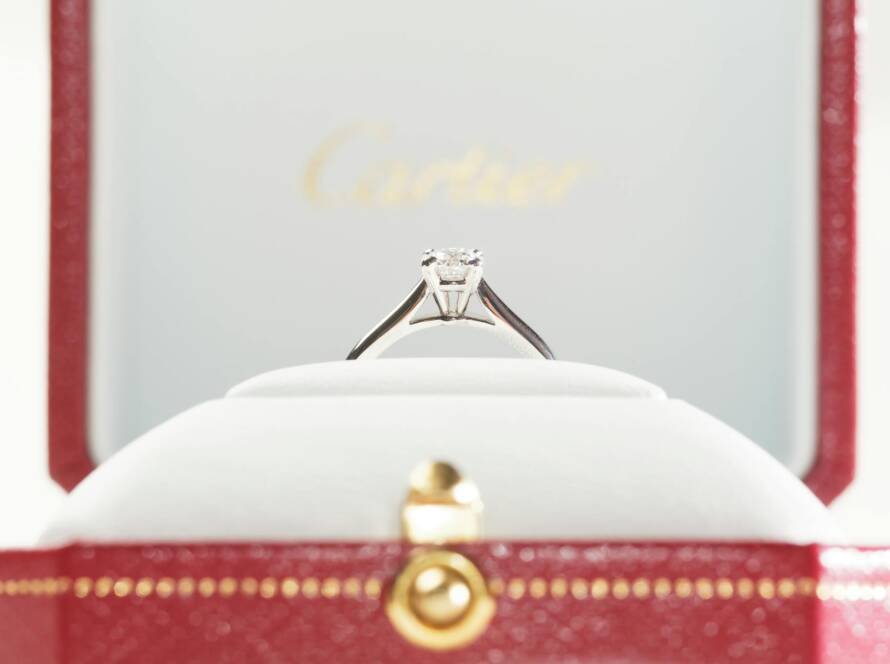 photo of diamond ring