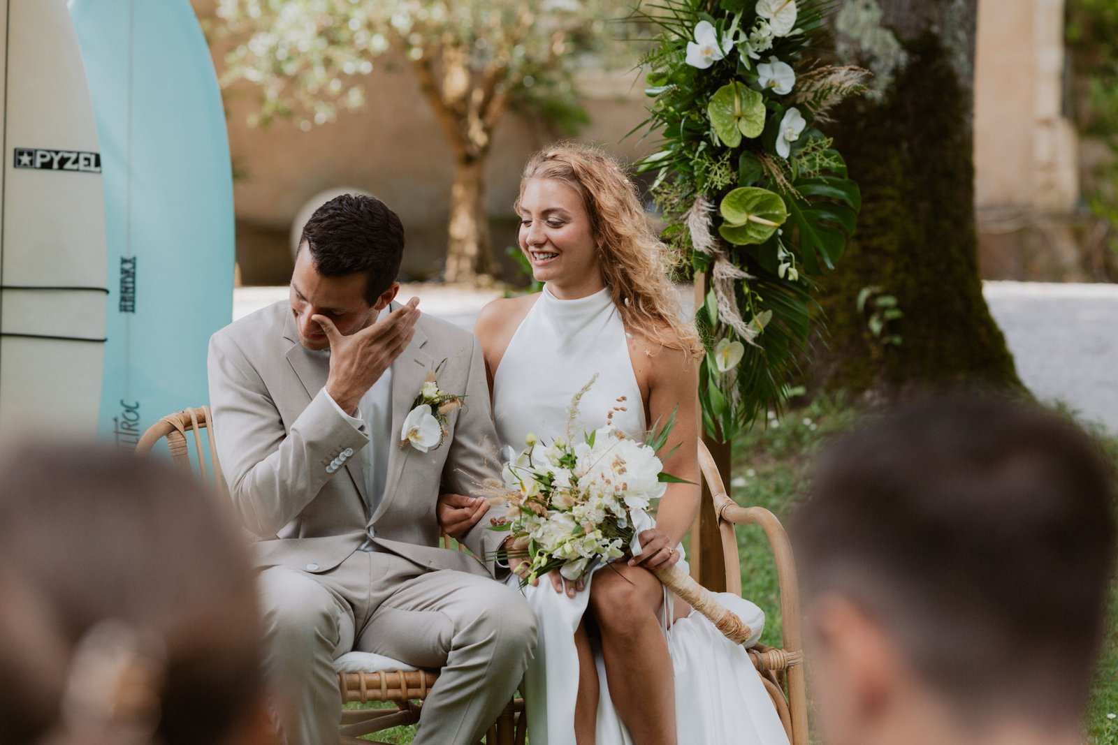 Mariage au Château Saint-Martin à Pouillon avec Solène — Un instant d’exception dans les Landes